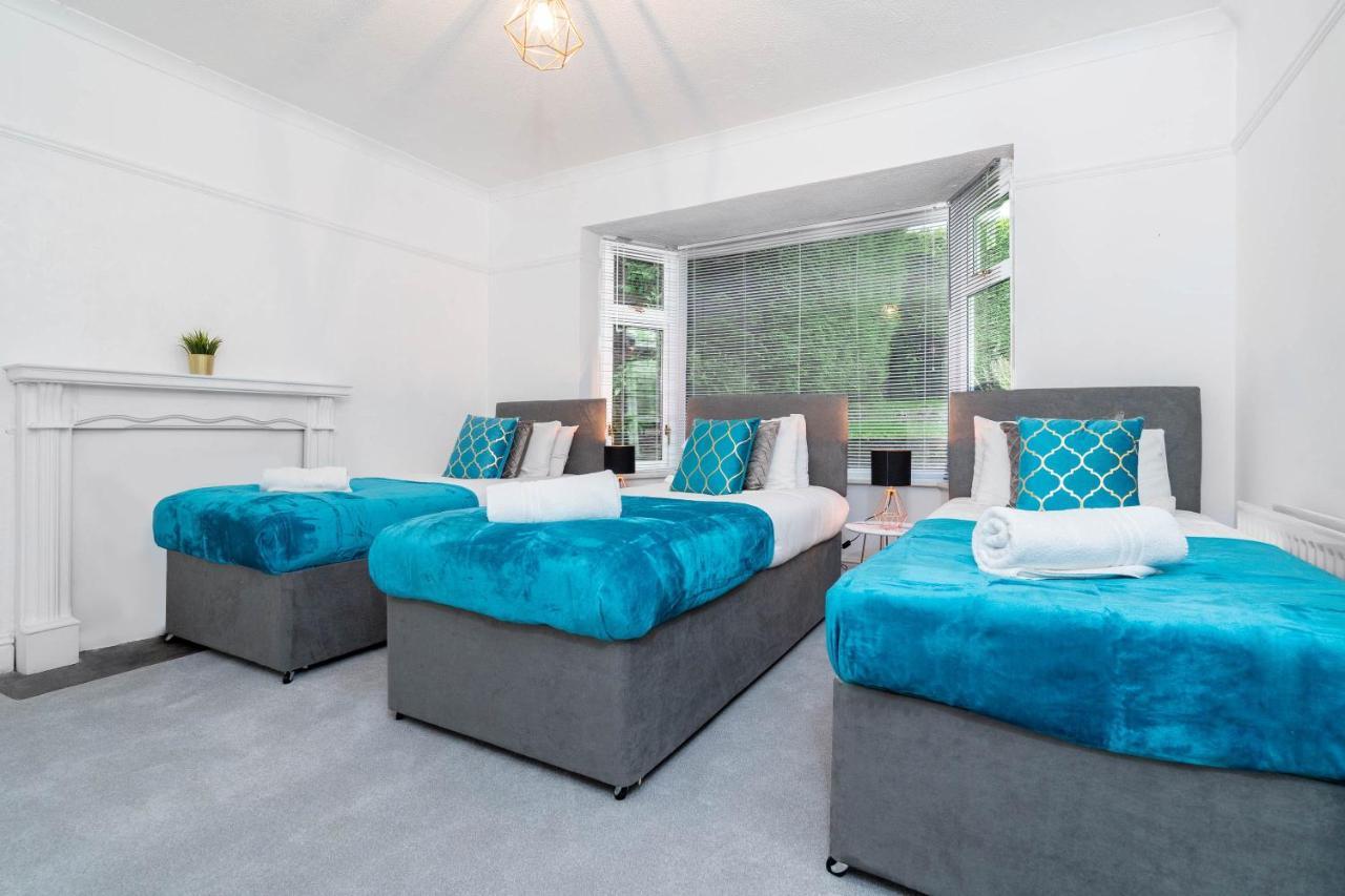 Large 4 Bedroom House - Top Rated - Off-Street Parking - Garden - Sleeps 9 - Contractors - Groups - Pool Table Northfield Экстерьер фото